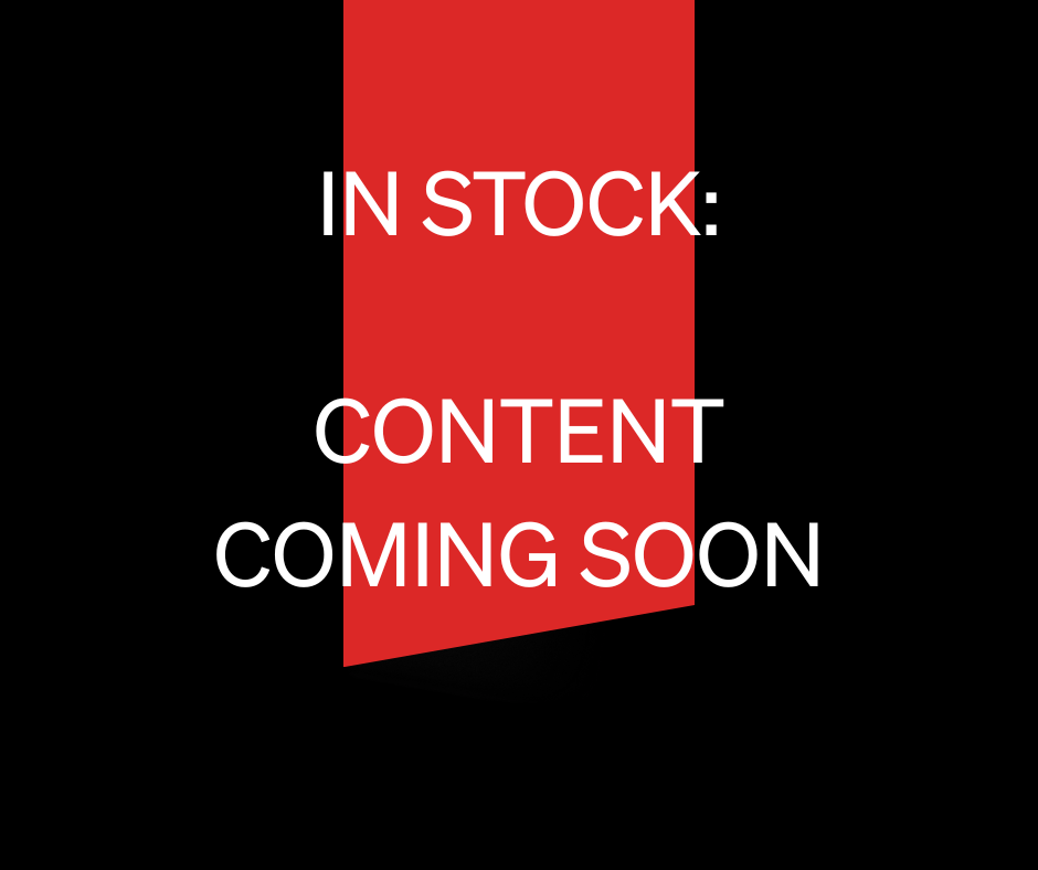 In Stock: Content Coming Soon