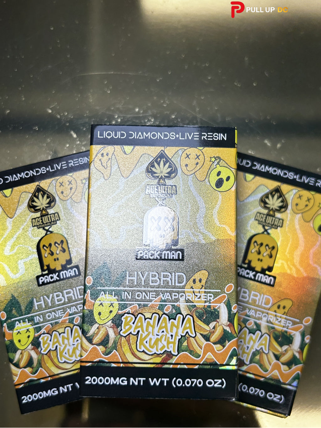 Banana Kush : Hybrid (2g Disposables)