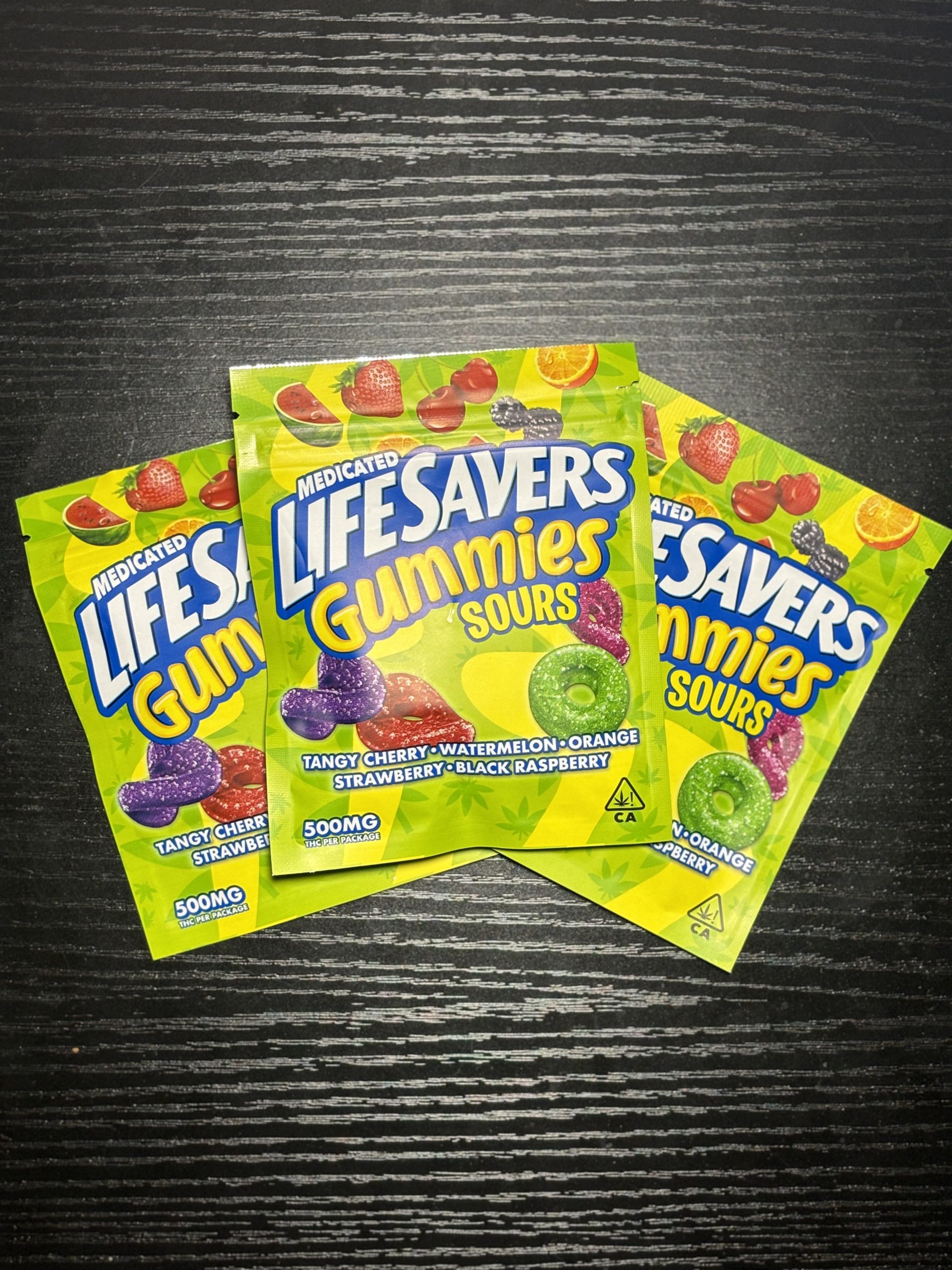 Lifesavers Gummies : Sours (500mg)