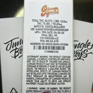 Orange Apricot (2g Disposables)