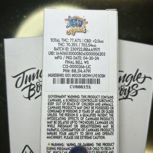 Blu Apricot (2g Disposables)