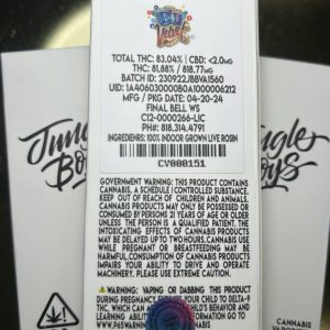 Blu Velvet (2g Disposables)