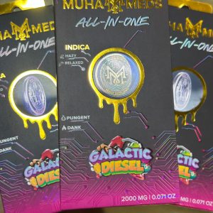 Galactic Diesel : Indica (2g Disposables)