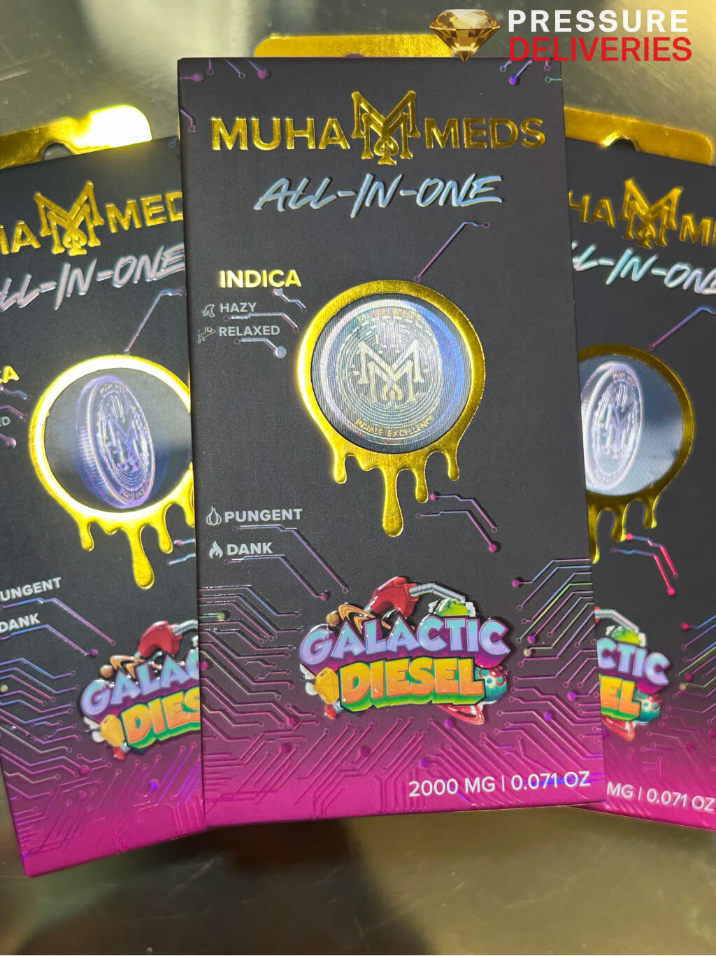 Galactic Diesel : Indica (2g Disposables)