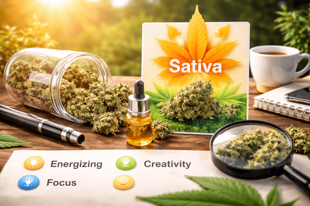 Sativa-Dominant Strains for Daytime Use