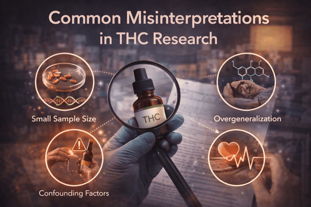 Misinterpretations in THC Research