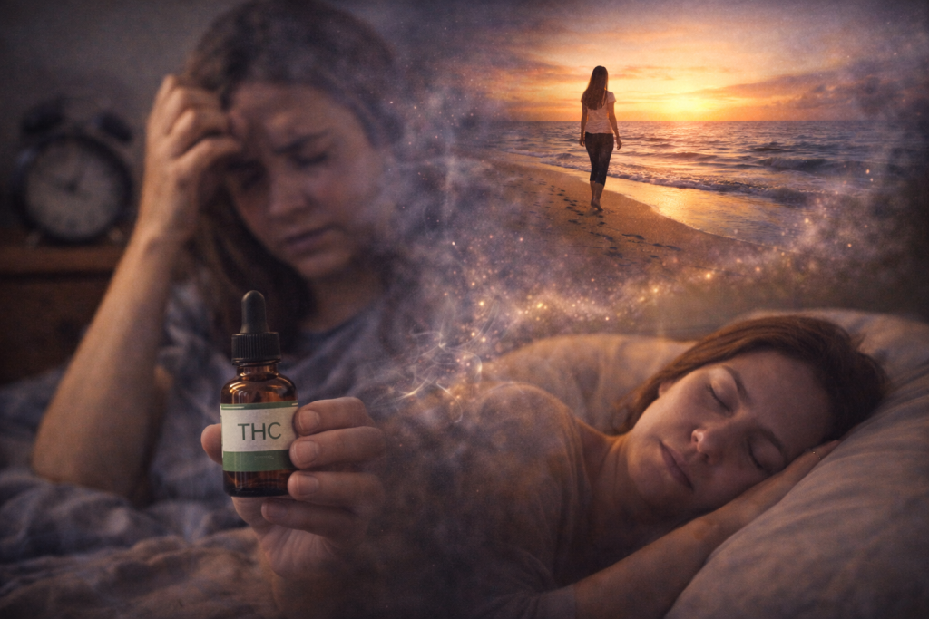 THC and Dream Recall: How Cannabis Affects REM Sleep and Vivid Dreams