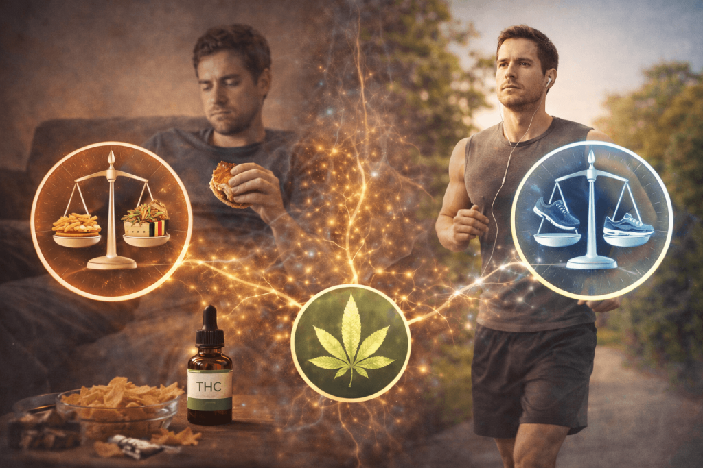 How THC affects energy balance