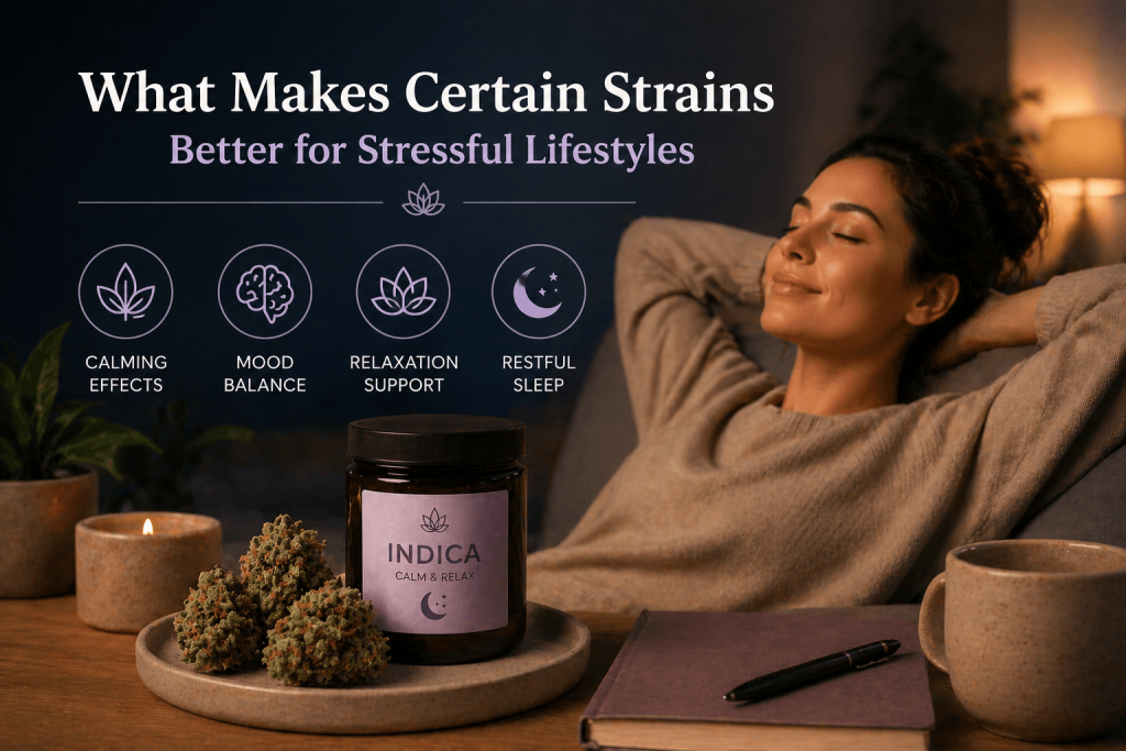 Best Cannabis Strains for Stressful Lifestyles
